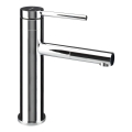 Deante BGE_022M - Grifo para lavabo con ducha extraíble ORA 22,9 cm cromo brillante
