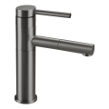 Deante BGE_D22M - Grifo de lavabo con cabezal extraíble ORA 22,9 cm titanio