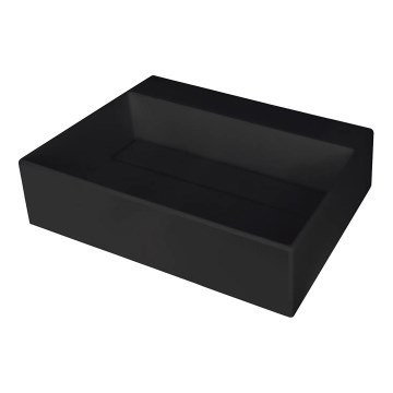 Deante CQR_NU5M - Lavabo sobre encimera CORREO 40x50 cm granito/negro