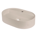 Deante CQS_5U6B - Lavabo sobre encimera con orificio para grifo SILIA 35x55 cm granito/beige