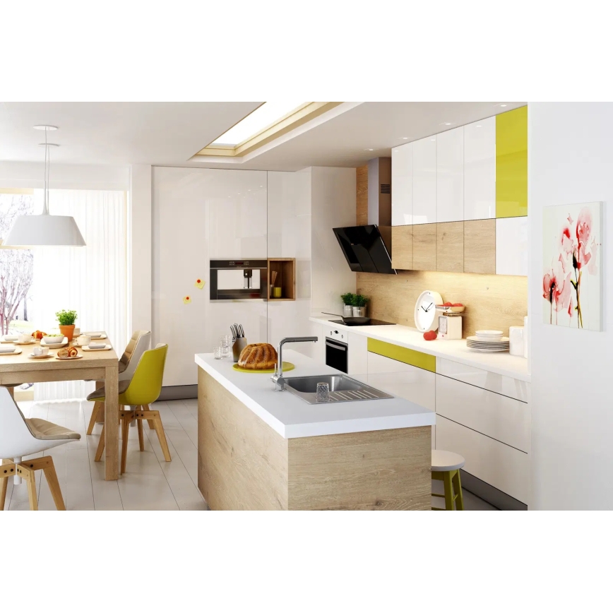 Deante ZEX_011B - Fregadero de cocina XYLO 50x78 cm satén