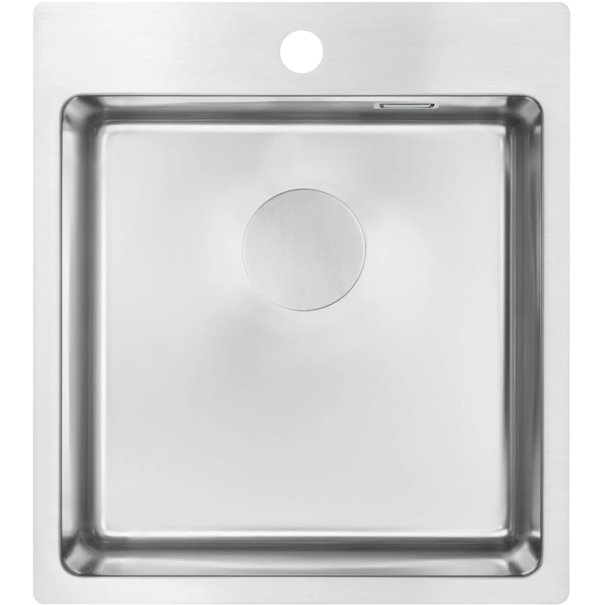 Deante ZPO_010A - Fregadero de cocina OLFATO 50,5x45 cm acero cepillado