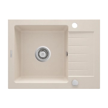 Deante ZQZ_511A - Fregadero de cocina ZORBA 58x44 cm granito/beige