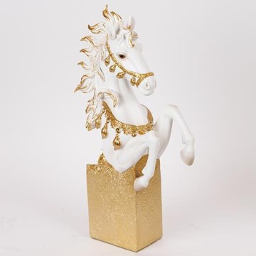 Decoración de mesa 22x40 cm caballo