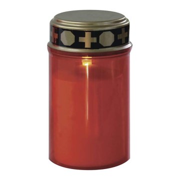 Decoración exterior LED/2xC IP44 roja