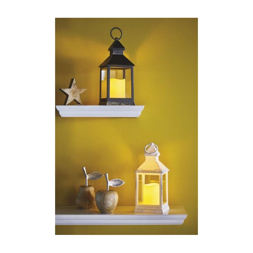 Decoración navideña LED/3xAAA negra