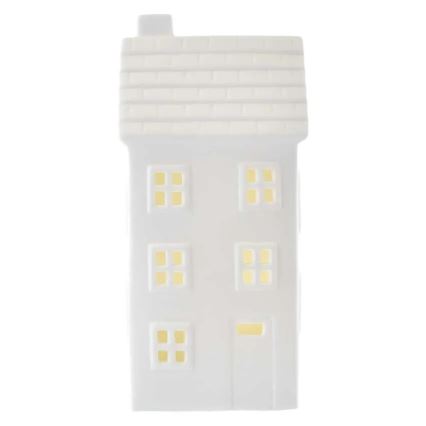 Decoración navideña LED/CR2032 casita