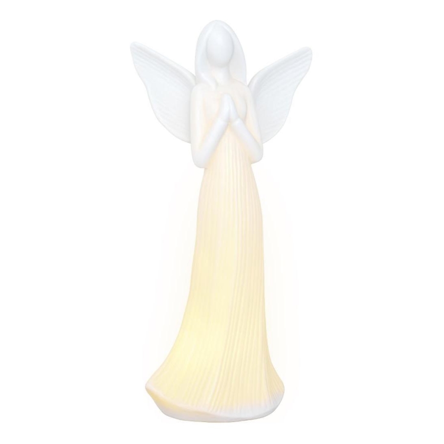 Decoración navideña LED LED/2xLR44/blanco cálido ángel