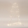 Decoración navideña LED para exterior 120xLED/2,1W/230V IP44 blanco cálido, árbol de Navidad 60 cm