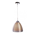 Deko-Light 342025 - Lámpara colgante FILO 1xE27/60W/230V diá. 19 cm plata
