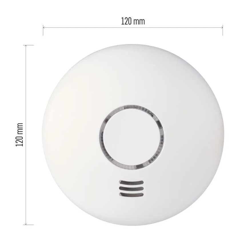 Detector de humo (2x AA)