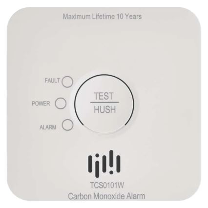Detector de monóxido de carbono GoSmart 2xAA Wi-Fi Tuya