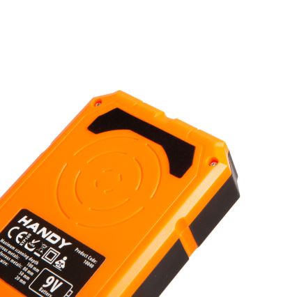 Detector digital multifunción 9V 1x6LR61 IP54 naranja
