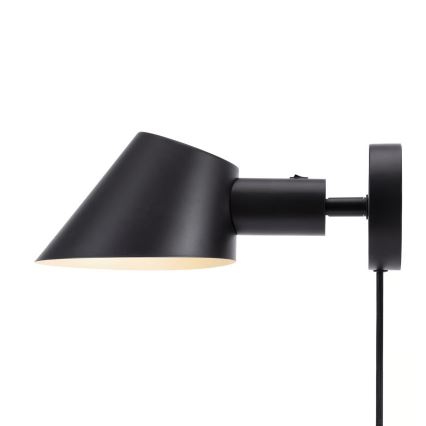 DFTP by Nordlux - Aplique de pared STAY 1xE27/60W/230V negro