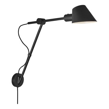 DFTP by Nordlux - Aplique de pared STAY 1xE27/60W/230V negro