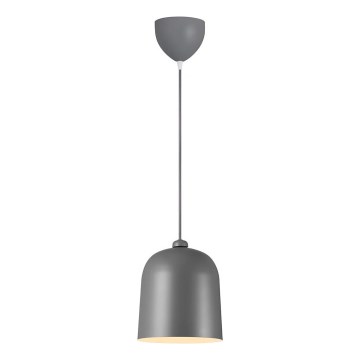 DFTP by Nordlux - Lámpara colgante con cable ANGLE 1xE27/25W/230V gris
