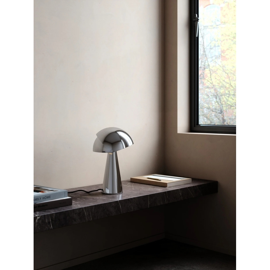 DFTP by Nordlux - Lámpara de mesa ALIGN 1xE27/25W/230V cromado brillante