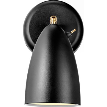 DFTP by Nordlux - Lámpara de pared NEXUS 1xGU10/6W/230V negra
