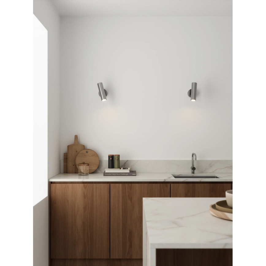 DFTP de Nordlux - Aplique de pared MIB 1xGU10/20W/230V cromo brillante