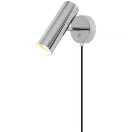 DFTP de Nordlux - Aplique de pared MIB 1xGU10/20W/230V cromo brillante