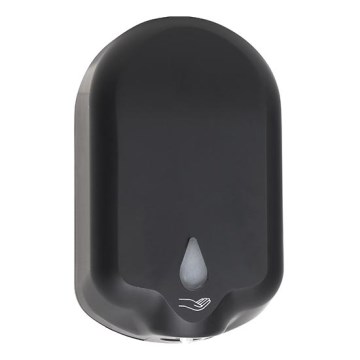 Dispensador de jabón 14x23,5 cm negro