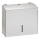 Dispensador de toallas 28x24,5 cm acero inoxidable/plateado