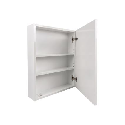 Dřevojas - Armario de baño con espejo NEXI 60x68 cm blanco
