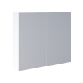 Dřevojas - Armario de baño con espejo NEXI 80x68 cm blanco