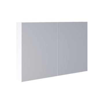 Dřevojas - Mueble de baño con espejo NEXI 100x68 cm blanco