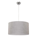 Duolla - Lámpara colgante ALTO 1xE27/40W/230V diá. 45 cm gris