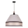 Duolla - Lámpara colgante AVIGNON 1xE27/15W/230V diá. 60 cm beige