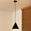 Duolla - Lámpara colgante con cable IRONLINE 1xG9/3W/230V Ø 25 cm negra