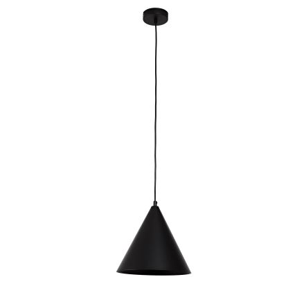 Duolla - Lámpara colgante con cable IRONLINE 1xG9/3W/230V Ø 25 cm negra