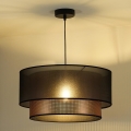 Duolla - Lámpara colgante COPPER SHINY 1xE27/15W/230V diá. 45 cm marrón/cobre