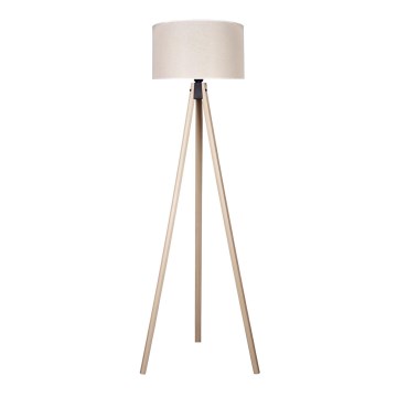 Duolla - Lámpara de pie 1xE27/60W/230V diá. 44 cm color crema/beige