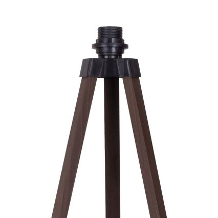 Duolla - Lámpara de pie 1xE27/60W/230V diá. 44 cm color crema/marrón