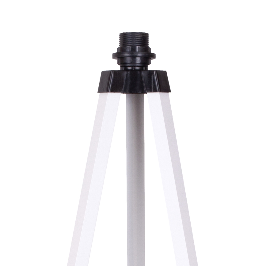 Duolla - Lámpara de pie DUO 1xE27/60W/230V diá. 44 cm beige/blanco