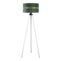 Duolla - Lámpara de pie DUO 1xE27/60W/230V diá. 44 cm verde/blanco