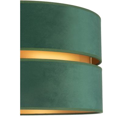 Duolla - Lámpara de pie DUO 1xE27/60W/230V diá. 44 cm verde/blanco