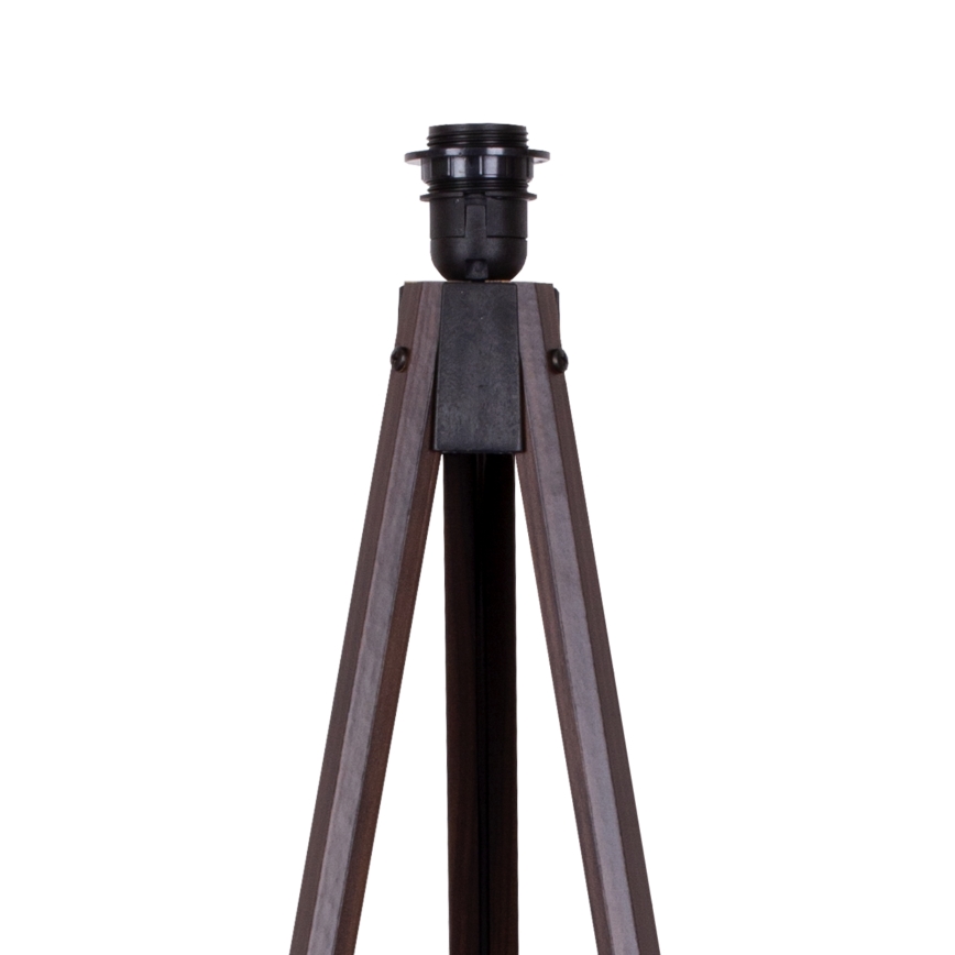 Duolla - Lámpara de pie DUO 1xE27/60W/230V diá. 44 cm verde/wenge