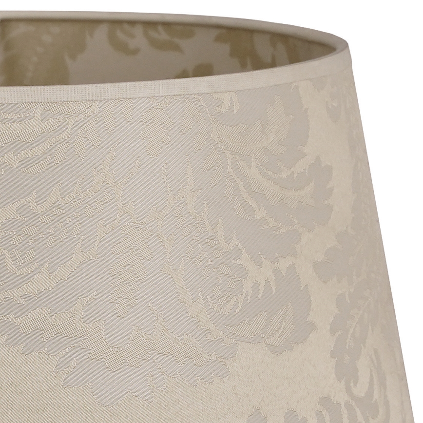Duolla - Pantalla para lámpara de araña CLASSIC L E27, diámetro 38 cm, color crema