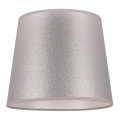 Duolla - Pantalla para lámpara de mesa CLASSIC M E27 diá. 24 cm plata