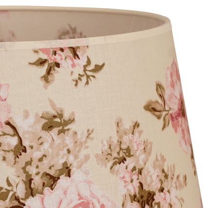 Duolla - Pantalla para lámpara de mesa CLASSIC M E27 diá. 24 cm rosa