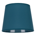 Duolla - Pantalla para lámpara de mesa CLASSIC M E27 diá. 24 cm turquesa
