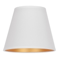 Duolla - Pantalla para lámpara de mesa SOFIA XS E14 d. 18,5 cm blanca