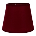 Duolla - Pantalla para lámpara de pie CLASSIC L E27 diá. 38 cm burdeos
