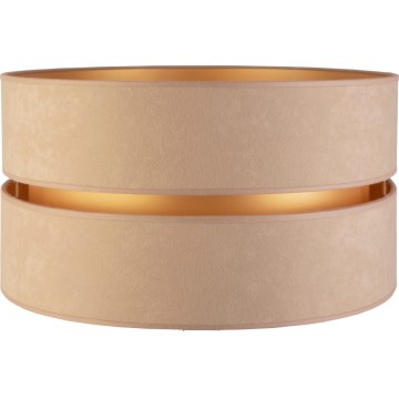 Duolla - Pantalla universal DUO E27 diá. 40 cm beige/dorado