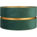 Duolla - Pantalla universal DUO E27 diá. 40 cm verde/dorado