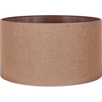 Duolla - Pantalla universal E27 diá. 35 cm marrón