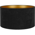 Duolla - Pantalla universal VELVET E27 diá. 35 cm negro/dorado